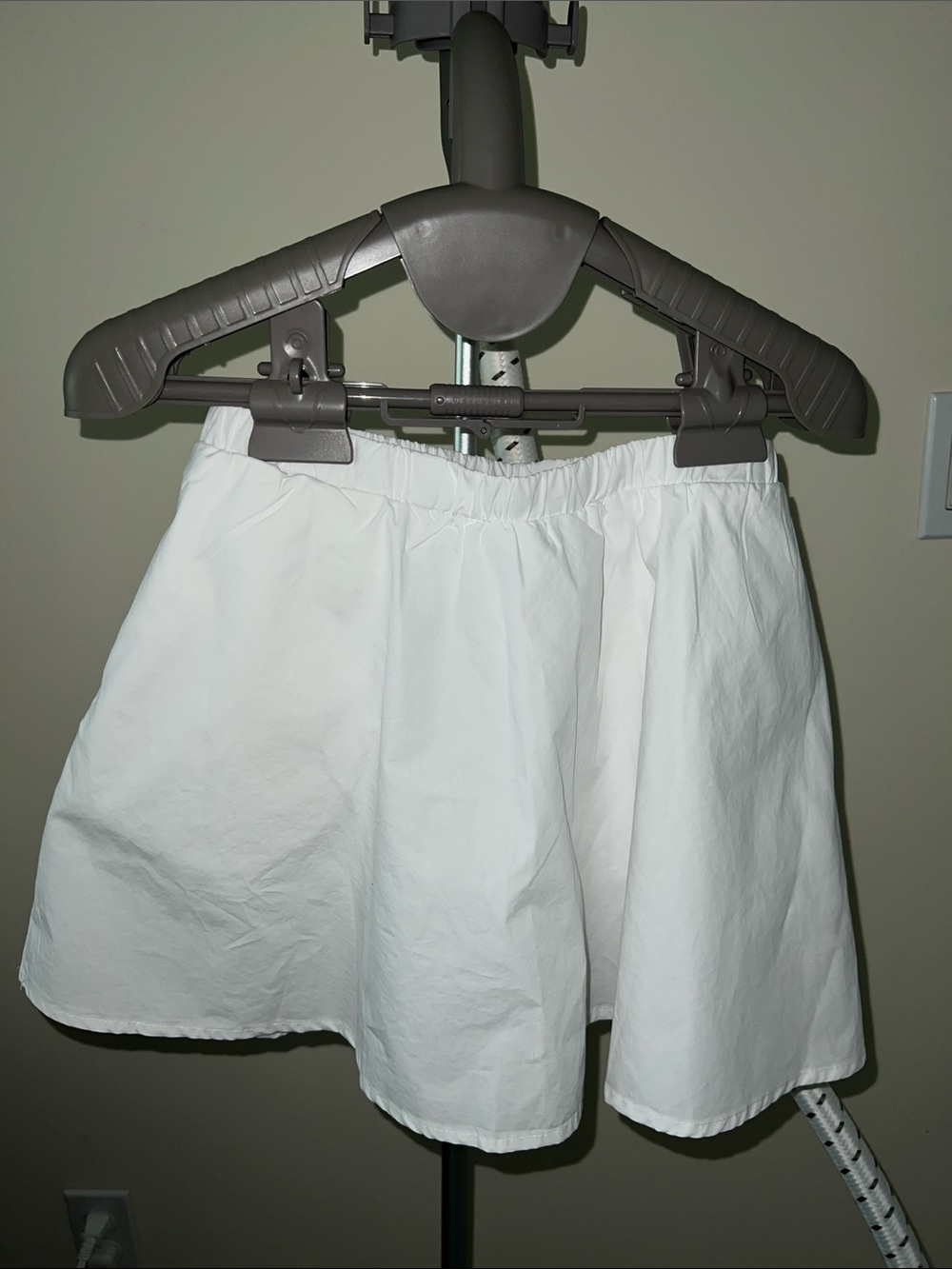 Garage White Skort